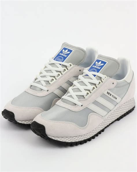 Adidas new york white shoes